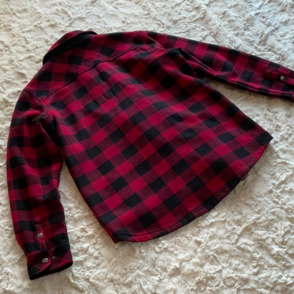 Orvis Red and Black Checkered Shirt - Picture 4 of 8